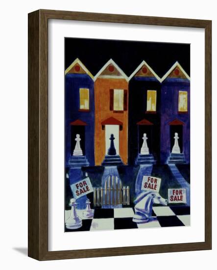 White Flight-Gil Mayers-Framed Giclee Print