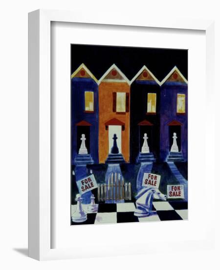 White Flight-Gil Mayers-Framed Giclee Print