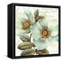 White Floral Bliss I-Lisa Audit-Framed Stretched Canvas