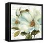 White Floral Bliss II-Lisa Audit-Framed Stretched Canvas