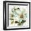 White Floral Bliss II-Lisa Audit-Framed Art Print