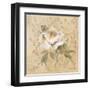 White Floral II-Cheri Blum-Framed Art Print