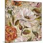 White Floral Inscription I-Elizabeth Medley-Mounted Art Print