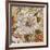 White Floral Inscription II-Elizabeth Medley-Framed Art Print
