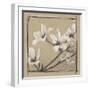 White Floral Study I-Ethan Harper-Framed Art Print