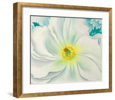 White Flower, 1929-Georgia O'Keeffe-Framed Art Print