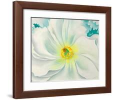 White Flower, 1929-Georgia O'Keeffe-Framed Art Print