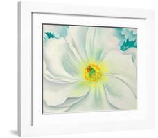 White Flower, 1929-Georgia O'Keeffe-Framed Art Print