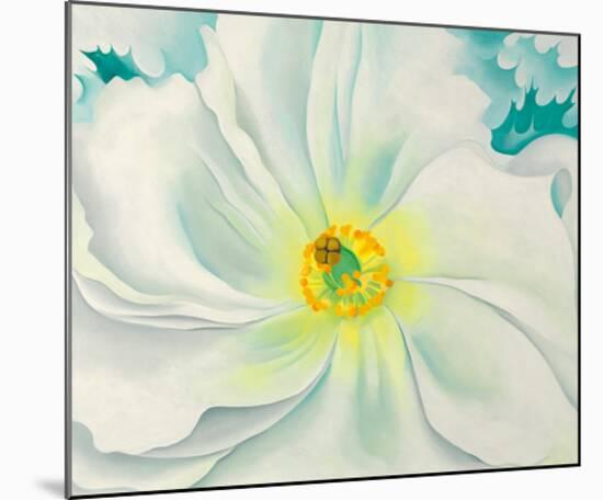 White Flower, 1929-Georgia O'Keeffe-Mounted Art Print