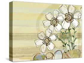 White Flowers 11-Robbin Rawlings-Stretched Canvas