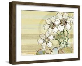 White Flowers 11-Robbin Rawlings-Framed Art Print
