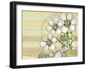 White Flowers 11-Robbin Rawlings-Framed Art Print