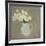 White Flowers, 2016-Michael G. Clark-Framed Giclee Print