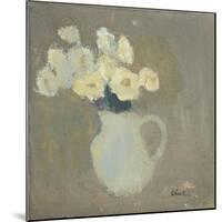 White Flowers, 2016-Michael G. Clark-Mounted Giclee Print