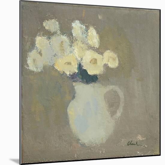 White Flowers, 2016-Michael G. Clark-Mounted Giclee Print