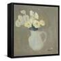 White Flowers, 2016-Michael G. Clark-Framed Stretched Canvas