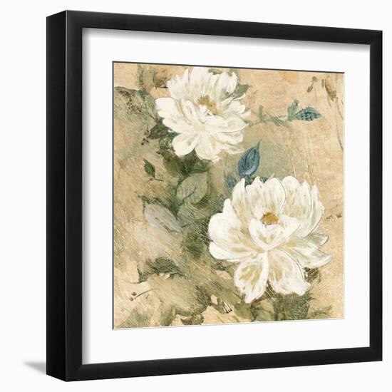 White Flowers I-Jil Wilcox-Framed Art Print