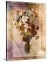 White Flowers in a Vase-Colin Anderson-Stretched Canvas