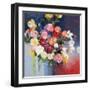 White Flowers-Craig Trewin Penny-Framed Art Print