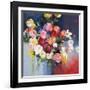 White Flowers-Craig Trewin Penny-Framed Art Print