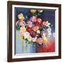 White Flowers-Craig Trewin Penny-Framed Art Print