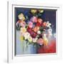 White Flowers-Craig Trewin Penny-Framed Art Print