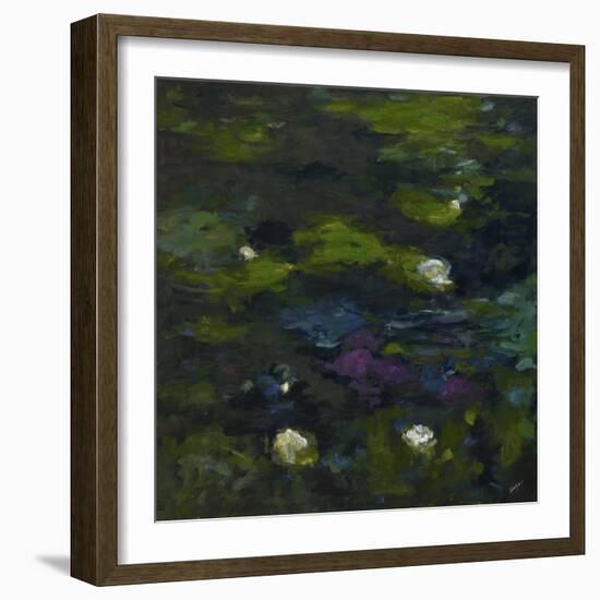 White Flowers-Solveiga-Framed Giclee Print
