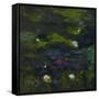 White Flowers-Solveiga-Framed Stretched Canvas