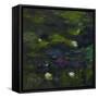 White Flowers-Solveiga-Framed Stretched Canvas
