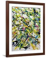 White Flowers-Allan Friedlander-Framed Art Print