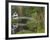 White Footbridge, Somesville, Mount Desert Island, Maine, USA-Adam Jones-Framed Photographic Print