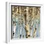 White Forest III-Lisa Audit-Framed Art Print