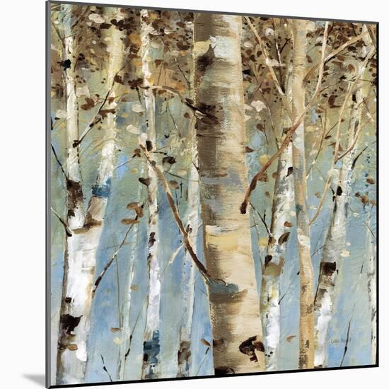 White Forest III-Lisa Audit-Mounted Art Print