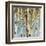 White Forest III-Lisa Audit-Framed Art Print