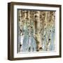 White Forest III-Lisa Audit-Framed Art Print