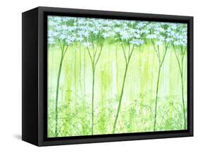 White Forest-Herb Dickinson-Framed Stretched Canvas