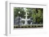 White Fountain in Forsyth Park, Savannah, Georgia, USA-Bill Bachmann-Framed Photographic Print