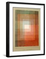 White Framed Polyphonically-Paul Klee-Framed Giclee Print