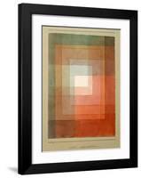 White Framed Polyphonically-Paul Klee-Framed Giclee Print