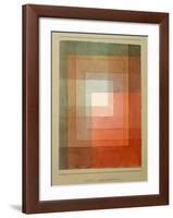 White Framed Polyphonically-Paul Klee-Framed Giclee Print
