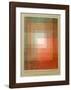 White Framed Polyphonically-Paul Klee-Framed Giclee Print