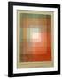 White Framed Polyphonically-Paul Klee-Framed Giclee Print