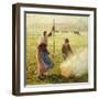 White Frost, Woman Breaking Wood, 1890-Camille Pissarro-Framed Giclee Print