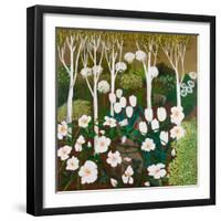 White Garden, 2013-Maggie Rowe-Framed Giclee Print