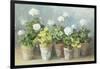 White Geraniums-Danhui Nai-Framed Art Print