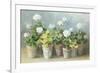 White Geraniums-Danhui Nai-Framed Premium Giclee Print