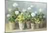 White Geraniums-Danhui Nai-Mounted Art Print