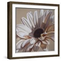 White Gerbera-Carolina Alotus-Framed Giclee Print