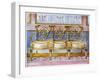 White Gilt and Painted Settee, Pergolesi Influence 1911-1912-Edwin Foley-Framed Giclee Print