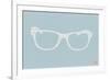 White Glasses-NaxArt-Framed Premium Giclee Print